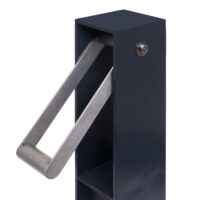 Fahrradbügel Fahrradständer aus Stahl anthrazit pulverbeschichtet Outdoor