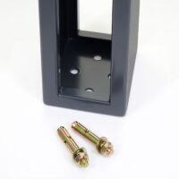 Fahrradbügel Fahrradständer aus Stahl anthrazit pulverbeschichtet wetterfest