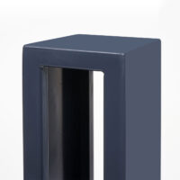 Fahrradbügel Fahrradständer aus Stahl anthrazit pulverbeschichtet wetterfest