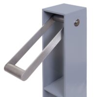 Fahrradbügel Fahrradständer aus verzinktem Stahl grau pulverbeschichtet Outdoor