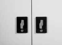 3er Fahrradgarage aus Metall erweiterbar abschließbar hellgrau