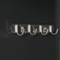 Abschließbare Fahrradgarage aus Metall für 2 Räder anthrazit