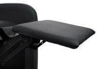 Fernsehsessel Relaxsessel klappbar Kunstleder 99x70x75cm schwarz