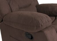 XXL Fernsehsessel Relaxsessel Wildleder-Optik bis 200kg braun