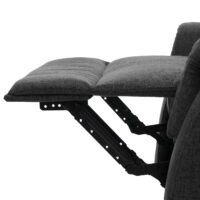 Fernsehsessel Relaxsessel Liegesessel 102x79x96cm Stoff grau