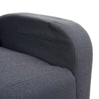 Fernsehsessel Relaxsessel Liegefunktion Stoff hellgrau