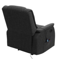 Fernsehsessel Relaxsessel Massage Wärmefunktion 102x79x96cm grau