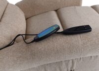 Fernsehsessel Relaxsessel Aufstehhilfe Massage Heizfunktion beige-braun