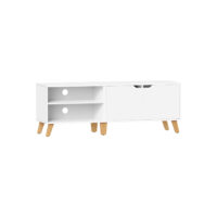 Fernsehtisch TV-Schrank 140cm Weiss.
