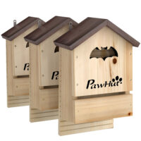 Fledermauskasten Set zum Aufhängen für den Garten aus Holz