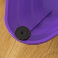 Buntes Kinderspielzeug in Form von rutschfesten Flusssteinen, bis 80kg belastbar. Es fördert das Gleichgewicht und kreatives Spiel im Kinderzimmer oder Garten.