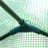 Foliengewächshaus mit Fenster und Tür, Maße 180x100x168 cm.