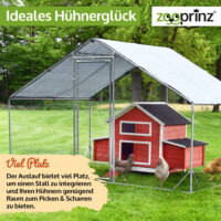 Robustes Freilaufgehege für Kleintiere mit stabilem Gitter.