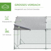 Freilaufgehege Outdoor stabil für Kleintiere Hühner Kaninchen
