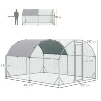 Freilaufgehege Outdoor stabil für Kleintiere Hühner Kaninchen