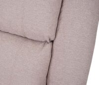 Fernsehsessel Relaxsessel Liegesessel Stoff creme-grau