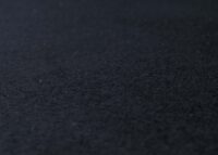Freischwinger Esszimmerstuhl Küchenstuhl Stoff Öko-Tex anthrazit-blau