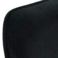 Freischwinger Esszimmerstuhl Küchenstuhl Stoff Öko-Tex anthrazit-blau