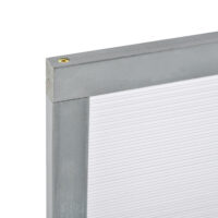 Frühbeet aus Holz, wetterfest, ideal für die Pflanzenaufzucht, Grau.