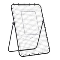Fussball Rebounder Rückprallnetz höhenverstellbar für Training