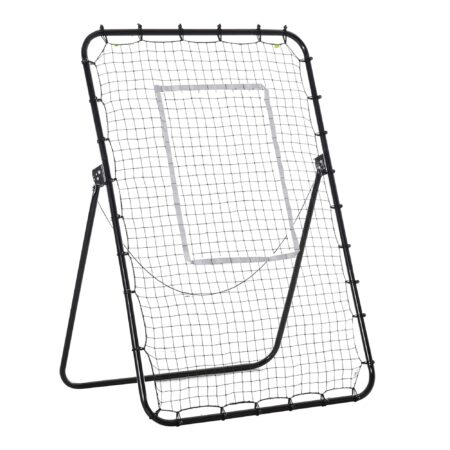 Fussball Rebounder Rückprallnetz höhenverstellbar für Training