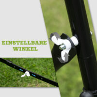 Fussball Rebounder Rückprallwand verstellbar für Training Jugendliche