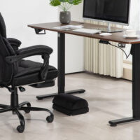 Fussstütze Anti-Rutsch ergonomisch Samtoptik Schwarz – Produktfoto zeigt modernes Design, hochwertige Materialien und funktionale Eigenschaften ideal für Wohn- oder Arbeitsbereiche. Perfekt als Einrichtungsinspiration oder zur Produktpräsentation in einem Onlineshop.