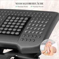 Fussstütze höhenverstellbar ergonomisch Homeoffice Schwarz – Produktfoto zeigt modernes Design, hochwertige Materialien und funktionale Eigenschaften ideal für Wohn- oder Arbeitsbereiche. Perfekt als Einrichtungsinspiration oder zur Produktpräsentation in einem Onlineshop.