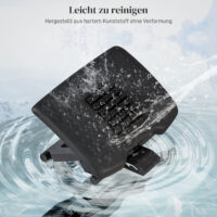 Fussstütze höhenverstellbar ergonomisch Homeoffice Schwarz – Produktfoto zeigt modernes Design, hochwertige Materialien und funktionale Eigenschaften ideal für Wohn- oder Arbeitsbereiche. Perfekt als Einrichtungsinspiration oder zur Produktpräsentation in einem Onlineshop.