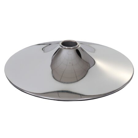 Fussteller Fussplatte Barhocker Barstuhl Drehstuhl Chrom Ø38,5cm