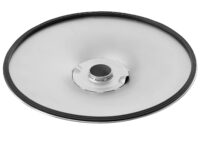Fussteller Fussplatte Barhocker Barstuhl Drehstuhl Chrom Ø38,5cm