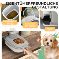 Futtertonne Trockenfutterbehälter faltbar mit Zubehör 25kg