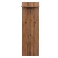 Garderobenpaneel Wandgarderobe Ablage Haken 135x42x22cm Eiche