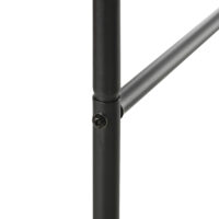 Gartenbogen Rankhilfe für Rosen und Kletterpflanzen Metall schwarz