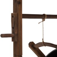 Gartenbrunnen Zierbrunnen Springbrunnen mit Pumpe 118cm