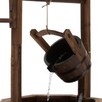 Gartenbrunnen Zierbrunnen Springbrunnen mit Pumpe 118cm