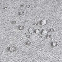 Garten Lounge Set aus Akazienholz mit hellgrauen Polstern