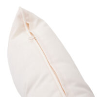 Poly-Rattan Lounge Set braun mit Stauraum und cremefarbenen Kissen