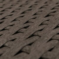 Poly-Rattan Gartenlounge Set grau mit hellgrauen Polstern