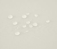 Poly-Rattan Lounge-Set schwarz mit cremefarbenen Kissen für Garten und Balkon