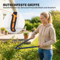 Gartenscheren Set mit Astschere für Strauchpflege 2-teilig