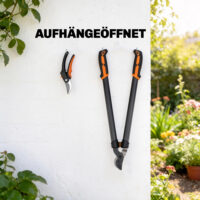 Gartenscheren Set mit Astschere für Strauchpflege 2-teilig