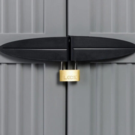 Gartenschrank Kunststoffschrank Geräteschrank 171cm