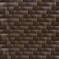 Gartenstuhl Polyrattan klappbar verstellbar wetterfest braun schwarz