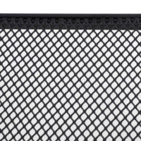 Gartentisch Beistelltisch für Garten Terrasse Metall schwarz