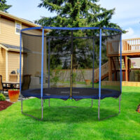 Gartentrampolin mit Sicherheitsnetz für Kinder und Erwachsene 305cm