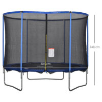 Gartentrampolin mit Sicherheitsnetz für Kinder und Erwachsene 305cm