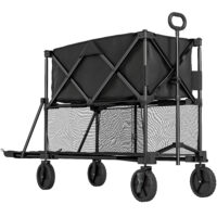 Gartenwagen Transportwagen mit herausnehmbarer Plane 200kg