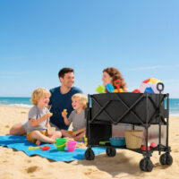 Gartenwagen Transportwagen mit herausnehmbarer Plane 200kg