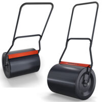 Gartenwalze mit 50cm Breite für gleichmäßige Rasenpflege und Saatgut-Einarbeitung.